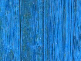 textura de madera azul foto