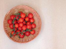 Tomatoes in the kitchen photo