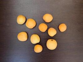 Apricots in the kitchen photo