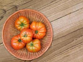 Tomatoes in the kitchen photo