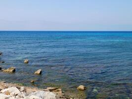 Blue sea outdoor photo