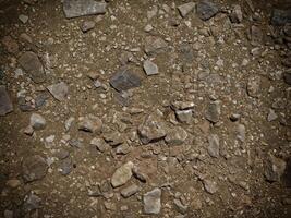 Texture Of Dark Sand At The Sea photo