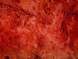 Texture Of Red Stone In The Garden photo