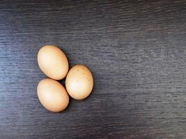 Eggs in the kitchen photo