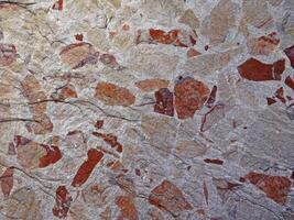 textura de mármol al aire libre en el jardín foto