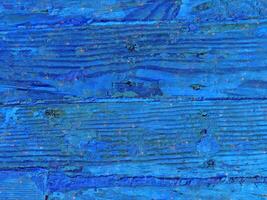 Blue Wood Texture photo