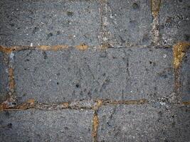 Dark Stone Texture In The Garden photo