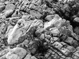 textura de piedra oscura al aire libre foto