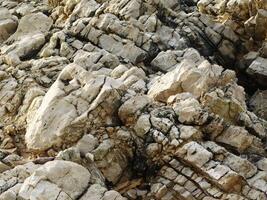 textura de piedra al aire libre foto