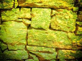 Texture Of Yellow Stone In The Garden photo