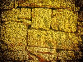 Texture Of Yellow Stone In The Garden photo