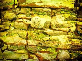 Texture Of Yellow Stone In The Garden photo