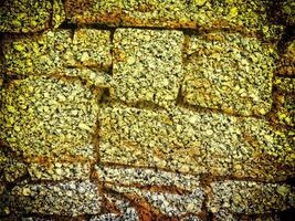 Texture Of Yellow Stone In The Garden photo