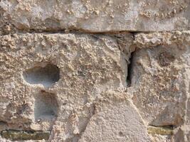 Stone light texture outdoors photo