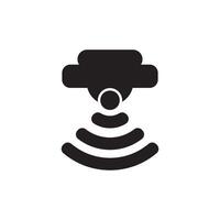 Motion sensor symbol icon, vector illustration design