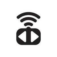 Motion sensor symbol icon, vector illustration design