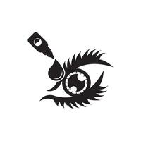 eye drops icon vector illustration design template