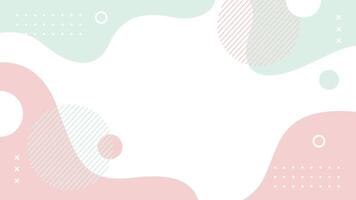 Minimalist abstract geometric background. Vector illustration backdrop in pastel color. Suitable for template designs, banners, covers, posters, cards, and others