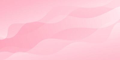 Abstract colorful pink curve background, pink beauty dynamic wallpaper with wave shapes. Template banner background for beauty products, sales, ads, pages, events, web, and others vector