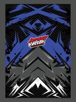 vector jersey Deportes diseño para carreras ciclismo fútbol americano juego de azar motocross