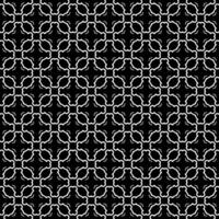 patrón abstracto sin costuras en blanco y negro. fondo y telón de fondo. diseño ornamental en escala de grises. vector