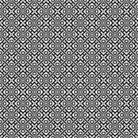 Black and white seamless abstract pattern. Background and backdrop. Grayscale ornamental design. vector