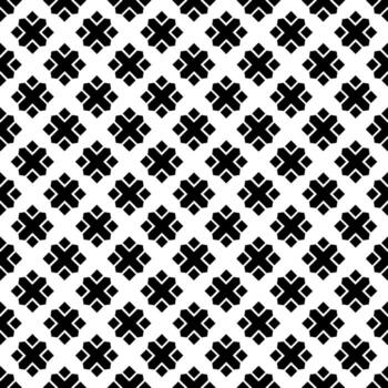 patrón abstracto sin costuras en blanco y negro. fondo y telón de fondo. diseño ornamental en escala de grises. vector