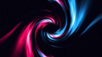 Abstract colourful twirling loop background animation motion backdrop video