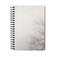 AI generated a spiral notebook png
