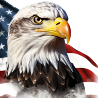 AI generated american eagle png