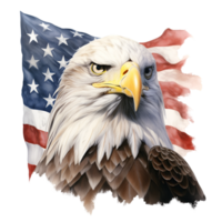 AI generated american eagle png