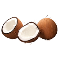 AI generated coconut png image