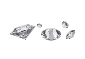 diamant med hög kvalitet. transparent bakgrund png