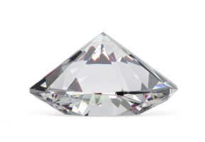 diamante con alto qualità. trasparente sfondo png