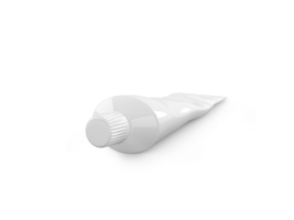vacío tubo de pasta dental, transparente antecedentes png