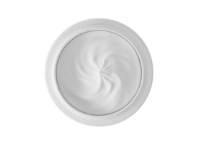 close up of beauty cream container, transparent background png