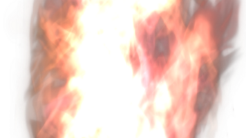 a fire is shown on a transparent background png