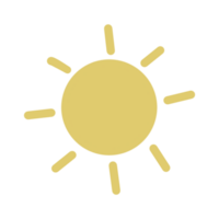 felle zon illustratie png