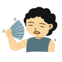 chaud été illustration png