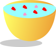 Songkran festival icon bowl water png