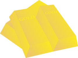 guld bar ikon png