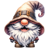 AI generated The Gnome was laughing Illustration png