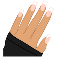 Beautiful Hand With Feminine Manicure png
