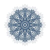 Simple Luxury Decorative Mandala Template Background Illustration Floral Mandala Art Design vector