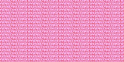 Pink seamless pattern with striped lines in a red tiny polka dots, drops, spots. Vector hand drawn sketch shapes. Creative snowflakes, circles, leaflets abstract texture. Templates for designs