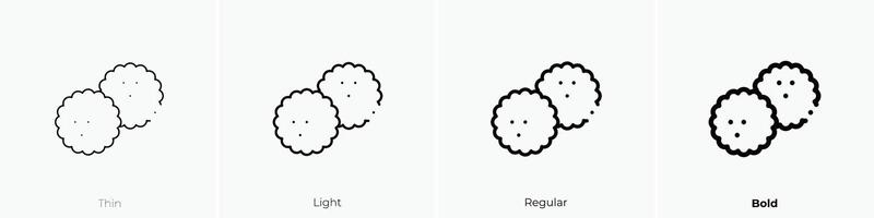 matemáticas icono. delgado, luz, regular y negrita estilo diseño aislado en blanco antecedentes vector