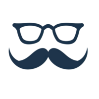 AI generated a glasses line back png