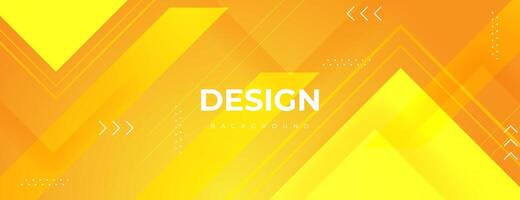 abstract orange and yellow background with geometric shapes. vector illustration