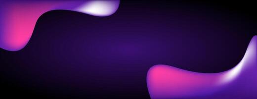 liquid horizontal background with pink and purple color. vector illustration