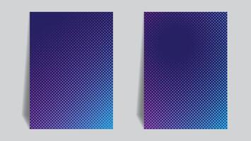 minimal poster or cover design with halftone. vertical poster background. vector illustration